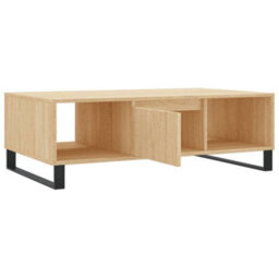 Berkfield Coffee Table Sonoma Oak 104X60X35 Cm Engineered Wood - thumbnail 6