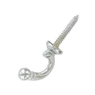 Fastpak Ballend Curtain Tiebacks Chromed, Vp6067