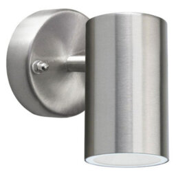 Long Life Lamps Company 4W Modern Outdoor Led Stainless Steel Single Wall Light Cool White Zlc311