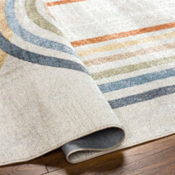 Livabliss Lillian-Washable Multicoloured Grey Modern Living Dining Rug 120 X 170 Cm Easy Care, Non Shedding - thumbnail 4