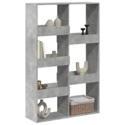 Berkfield Room Divider Concrete Grey 100X33X155.5 Cm Engineered Wood - thumbnail 3