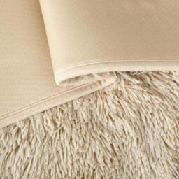 Ameha Non Slip Fluffy Shaggy Rug Indoor/outdoor Floor Mat 80 X 150 Cm  Area Bedroom Living Room Beige Rugs - thumbnail 4