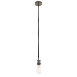Luminosa Lighting Luminosa Modern Hanging Pendant Lamp Holders Black 1 Light , E27 - thumbnail 2