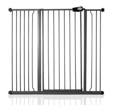 Bettacare Child And Pet Gate, 120.3Cm - 127.9Cm, Slate Grey, Extra Tall Gate 104Cm In Height, Pressure Fit Stair Gate - image 1