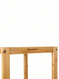 Songmics 5 Tier Bamboo Bathroom Shelf, Kitchen Storage Shelf, 33 X 33 X 146 Cm (L X W X H) For Small Space, Living Room,  Hallway - thumbnail 8