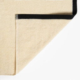 Ohs 4 X Border Trim Premium Cotton Hand Towel Soft Absorbent - Cream - thumbnail 6