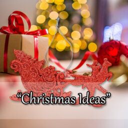 Christmas Tree Decoration Hanging Reindeer And Sleigh Red - thumbnail 5