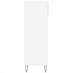 Walplus Shoe Cabinet High Gloss White 40X36X105 Cm Engineered Wood - thumbnail 7