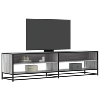 Berkfield Tv Cabinet Grey Sonoma 180.5X40X46 Cm Engineered Wood - image 1