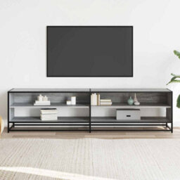 Berkfield Tv Cabinet Grey Sonoma 180.5X40X46 Cm Engineered Wood - thumbnail 3