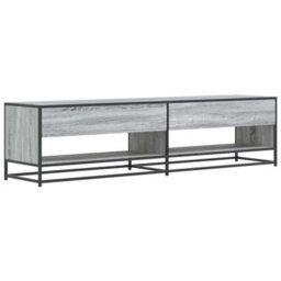 Berkfield Tv Cabinet Grey Sonoma 180.5X40X46 Cm Engineered Wood - thumbnail 6