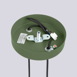 Sollux Lighting Halo Aluminum/glass Olive Green 2 Lights Modern Pendant Lamps - thumbnail 9
