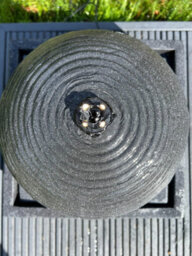 All Pond Solutions Globe On Plate Box Water Feature With Led Lights - Solar Panel 37X37X37 - thumbnail 2