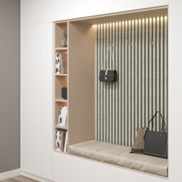 Wbm Cre8 Slatted Room Divider - Concrete Grey - 2750mm X 40mm X 25mm - 8 Pack - thumbnail 9