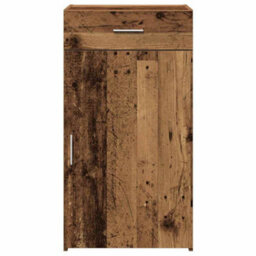 Berkfield Sideboard Old Wood 30X42,5X93 Cm Engineered Wood - thumbnail 6
