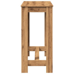 Berkfield Bar Table Artisan Oak 102X50X103.5 Cm Engineered Wood - thumbnail 5