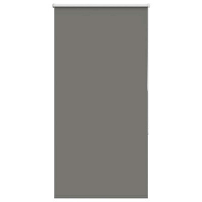 Berkfield Durable Roller Blind Blackout Grey 65X150 Cm Fabric Width 60.7 Cm Polyester