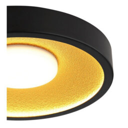 Luminosa Lighting Luminosa Woki Semi Flush Ceiling Light Matt Black Led 3000K - thumbnail 5