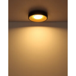 Luminosa Lighting Luminosa Woki Semi Flush Ceiling Light Matt Black Led 3000K - thumbnail 6