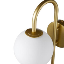 Thehotsale Wall Light With Frosted Glass Shade, Bulb Not Included - thumbnail 6