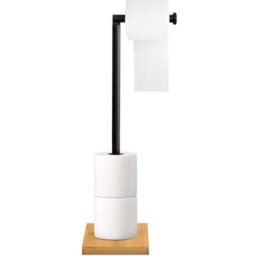 Toilet Roll Holder Rea P70505 Black - thumbnail 1