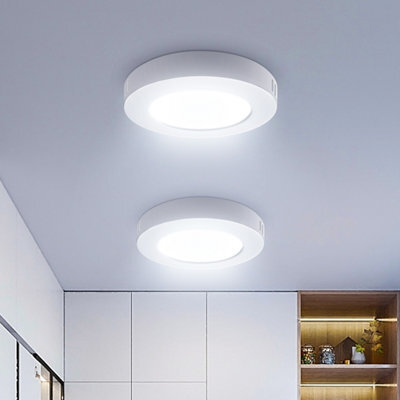 Aigostar 6W Led Ceiling Lights, 620Lm Round Led 6500K Cool White Pack Of 2 - image 1