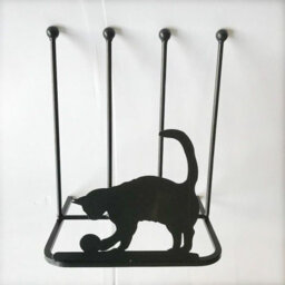 Poppy Forge 2 Pair Boot Rack - Cat - Steel - L30.4 X W38 X H48.3 Cm - Black - thumbnail 1