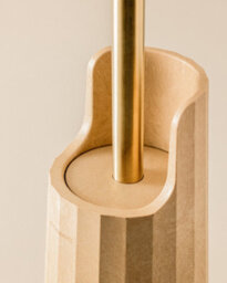 Cosmic Toilet Brush, Black, Award-Winning Design, Recycled Materials, Award-Winning Design, Avenir Collection - thumbnail 2