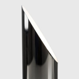 Valuelights Black Chrome Table/floor Standing Uplighter Wall Wash Lamp With Thermal Plastic 5W High Power Frosted Lens Bulb 6500K - thumbnail 3