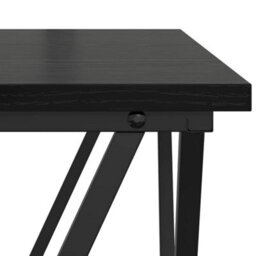 Berkfield Side Tables 2 Pcs Black Oak Engineered Wood - thumbnail 7