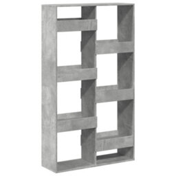 Berkfield Room Divider Concrete Grey 100X33X175 Cm Engineered Wood - thumbnail 6