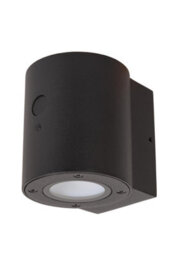 Lucide Perth Wall Light Outdoor- Solar Diameter 9Cm Led Dim. 2850K/3150K Ip65 - Day/night Sensor - Black - thumbnail 2