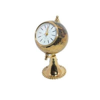 Minster Globe Design Table Clock - L27 X W15 X H19 Cm - image 1