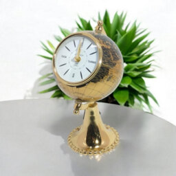 Minster Globe Design Table Clock - L27 X W15 X H19 Cm - thumbnail 3