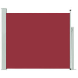 Walplus Patio Retractable Side Awning Garden Sun Shade Canopy Gazebo For Back Door, Porch, Patio 100X300 Cm Red - thumbnail 2