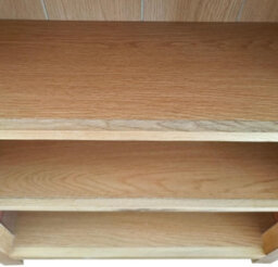 Home Furniture Group Oakcroft Swr3 Rustic Medium Wood Small Bookcase Compact 2-Shelf Fully Assembled Unit - thumbnail 6