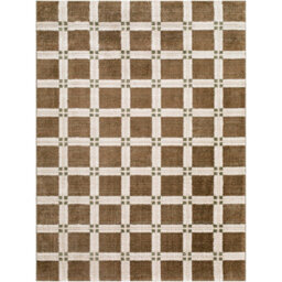 Livabliss La Luna-Modern Brown Off-White, Grey Green Graphic Living Dining Bedroom Rug 160 X 213 Cm Easy Care, Non Shedding - thumbnail 2
