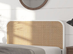 Snuggle Beds Clementine Rattan Bed - Pine - White - King Size - thumbnail 6