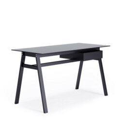 Dorel Home Richmond Office Writing Desk In Black - thumbnail 1