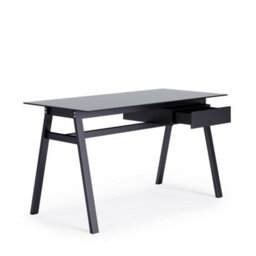 Dorel Home Richmond Office Writing Desk In Black - thumbnail 4