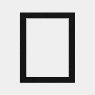 Ak Frames 14X11 Black Picture Mounts To Fit A4 Aperture Size - Mount Board Only (No Frame Included) - image 1