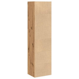 Berkfield Bookcase Artisian Oak 40X30X152 Cm Engineered Wood - thumbnail 6