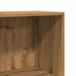 Berkfield Bookcase Artisian Oak 40X30X152 Cm Engineered Wood - thumbnail 7