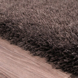 Charcoal Plain Shaggy Easy To Clean Rug For Dining Room Bed Room And Living Room-180Cm X 270Cm - thumbnail 4