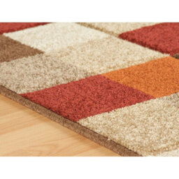 Chequered Geometric Modern Rug For Living Room, Bedroom And Dining Room-200Cm X 285Cm - thumbnail 3