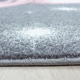 "Bravich Pink Bear Kids Rug - Bambi - 120X170Cm (4'x5'8"")" - thumbnail 3