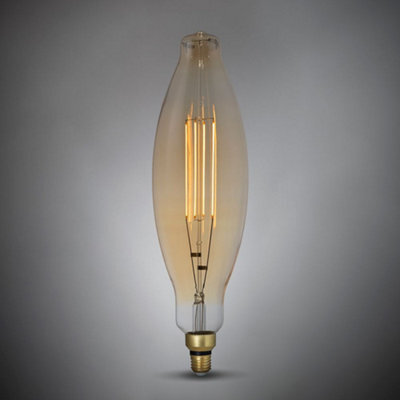 Large 4W E27 Es Vintage 3.5K Bt120 Led Light Bulb 1800K Dimmable - Se Home - image 1