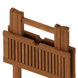 Walplus Furinno Tioman Hardwood Folding Table In Teak Oil, Natural - thumbnail 7