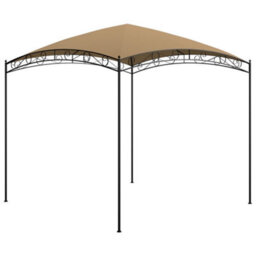 Walplus Gazebo Outdoor Beach Party Festival Camping Tent Canopy Wedding Marquee Awning3X3X2.65 M Taupe 180 G/ma - thumbnail 1