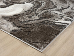 Eleanor Modern Embossed Contemporary Living Room Area Rug - Marble Design,mocha,200 X 290 Cm - thumbnail 4
